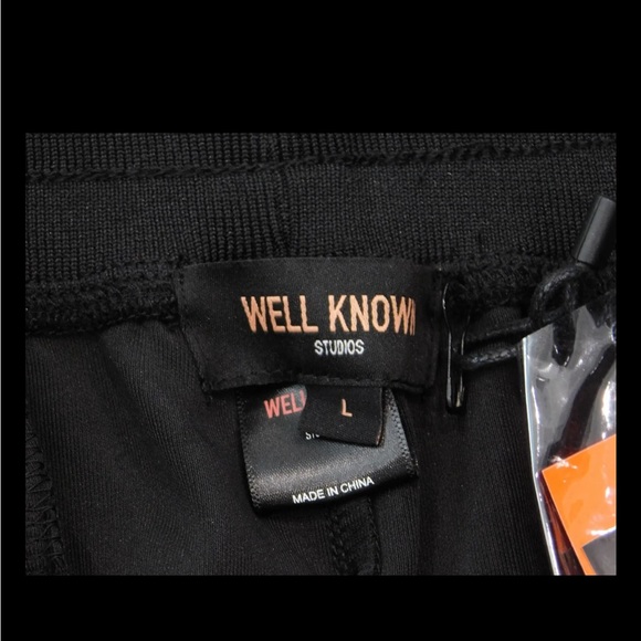 Well Known Studios The Ace Track Pants NWT sz L - Picture 5 of 7
